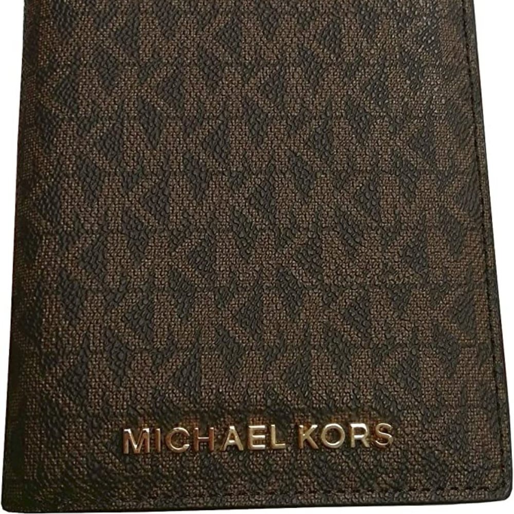 Michael Kors Logo Passport Wallet